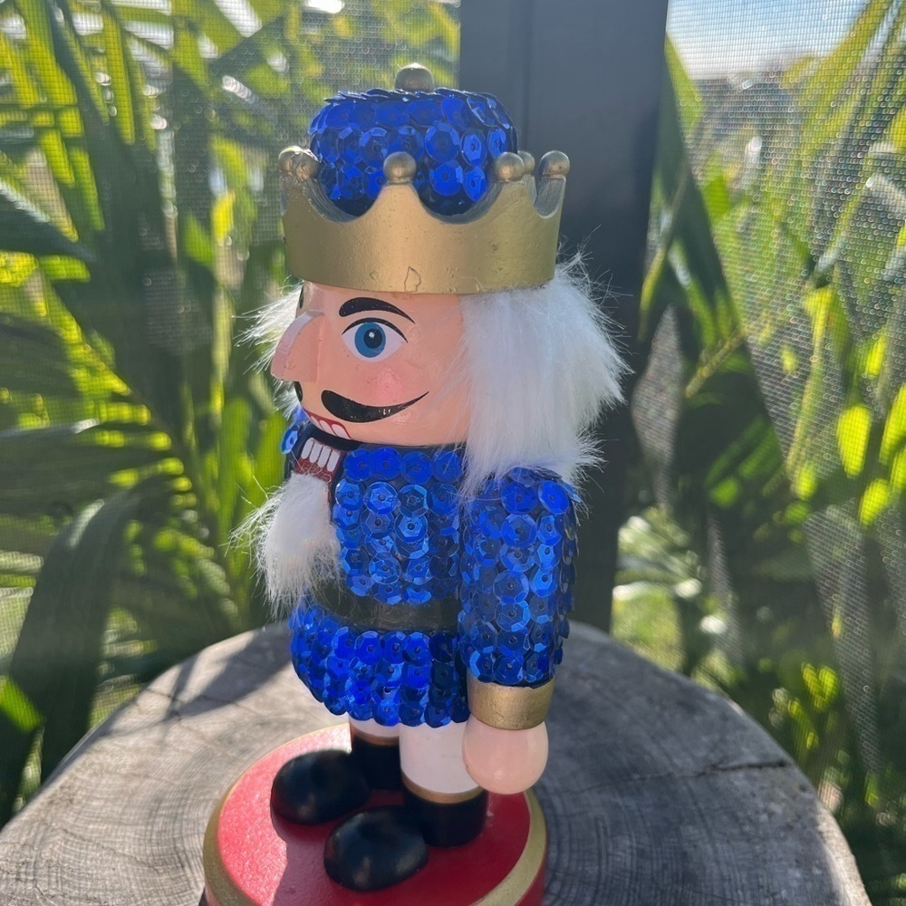 Sequined Nutcracker-Blue - Picture 4 of 8